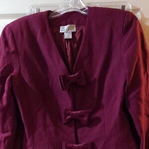 Adrianna Papell Women 2 Piece Skirt Suit Set Size 6